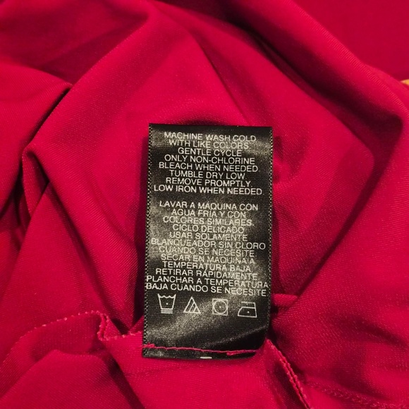 Norma Kamali Minimalist Scarlet Red A Line Longsleeve Dress L - Picture 11 of 11